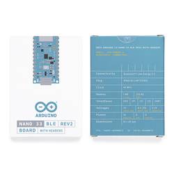 Arduino ABX00072 deska Nano 33 BLE Rev2 with headers Nano ARM® Cortex®-M4