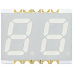 TRU COMPONENTS SMD LED žlutozelená 9 mcd 2-místný displej