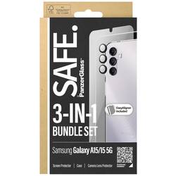 PanzerGlass 3-in-1 Bundle Edge2Edge Glass + Case + Lens Pouzdro + sada ochranného skla Samsung Galaxy A15, Galaxy A15 5G BSAFE95679