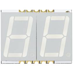 TRU COMPONENTS SMD LED žlutozelená 13 mcd 2-místný displej