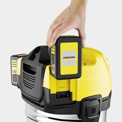 Kärcher Home & Garden WD 4-18 S Dual Battery Set V-20/22 1.628-626.0 Akumulátorový vysavač pro mokré a suché vysávání 380 W 20 l vč. 2 akumulátorů, Vč.