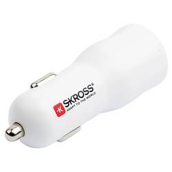 Skross Dual Car nabíječka 20 W PD Proudová zatížitelnost (max.)=3.00 A 12 V na 5 V, 12/24 V, 24 V na 5 V