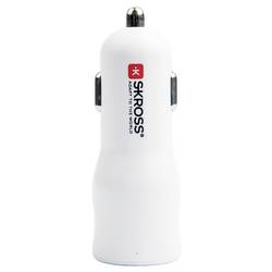 Skross Dual Car nabíječka 20 W PD Proudová zatížitelnost (max.)=3.00 A 12 V na 5 V, 12/24 V, 24 V na 5 V