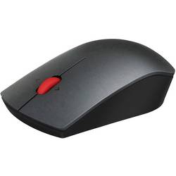 Lenovo Professional laserová myš, přenos bezdrátový, 5 tlačítko, 1600 dpi, šedá, červená