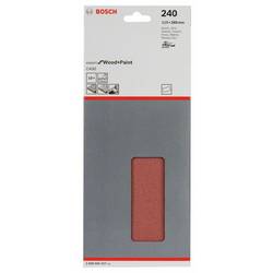 Bosch Accessories Expert for Wood 2608605327 brusný papír bez otvorů Zrnitost 240 (d x š) 280 mm x 115 mm 10 ks