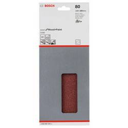 Bosch Accessories Expert for Wood 2608605324 brusný papír bez otvorů Zrnitost 80 (d x š) 280 mm x 115 mm 10 ks