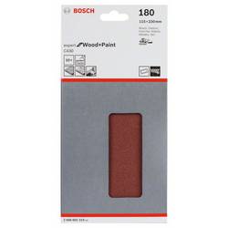 Bosch Accessories Expert for Wood 2608605319 brusný papír na suchý zip, s otvory Zrnitost 180 (d x š) 230 mm x 115 mm 10 ks