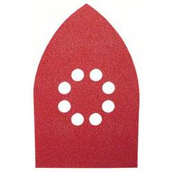 Bosch Accessories 2608605185 sada univerzálního brusného papíru na suchý zip, s otvory Zrnitost 100, 120 (d x š) 170 mm x 100 mm 1 sada