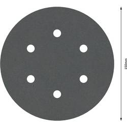 Bosch Accessories Best for Stone 2608605130 brusné papíry pro excentrické brusky na suchý zip, s otvory Zrnitost 400 (Ø) 150 mm 5 ks