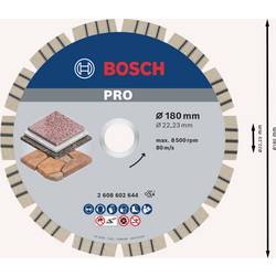 Bosch Accessories 2608602644 Bosch Power Tools diamantový řezný kotouč Průměr 180 mm 1 ks