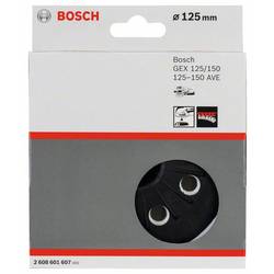 Bosch Accessories 2608601607 Opěrný talíř - mittel, 125 mm Průměr 125 mm