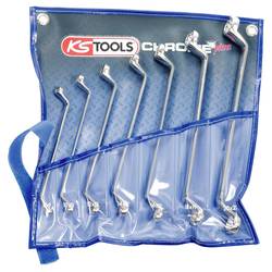 KS Tools 518.0847 5180847 sada oboustranných očkových klíčů Délka klíče (cm) (jen pro nadpis) 8 - 22 mm