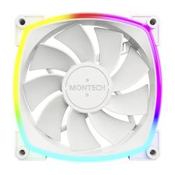 MONTECH RX120 PWM ARGB PC větrák s krytem bílá, šedá (š x v x h) 120 x 120 x 25 mm