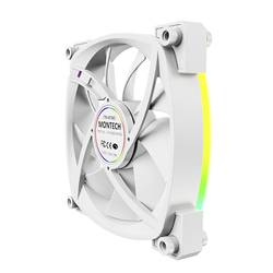 MONTECH RX120 PWM ARGB PC větrák s krytem bílá, šedá (š x v x h) 120 x 120 x 25 mm