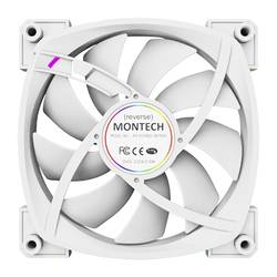 MONTECH RX120 PWM ARGB PC větrák s krytem bílá, šedá (š x v x h) 120 x 120 x 25 mm