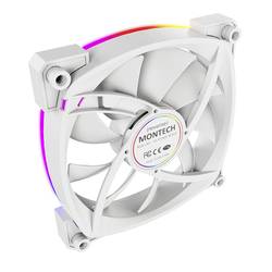 MONTECH RX120 PWM ARGB PC větrák s krytem bílá, šedá (š x v x h) 120 x 120 x 25 mm