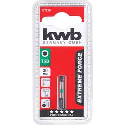 kwb 127220 Bit TX Pohon (šroubovák): 1/4 (6,3 mm) Typ zakončení: TX TX 20 30 mm