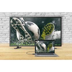 Renkforce DisplayPort / HDMI kabelový adaptér Konektor DisplayPort, Zástrčka HDMI-A 2.00 m černá RF-5179188 Kabel DisplayPort