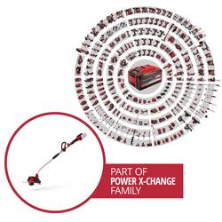 Einhell Power X-Change GE-CT 36/30 Li E Solo akumulátor strunová sekačka bez nabíječky, bez akumulátoru 36 V šířka sekání: 300 mm