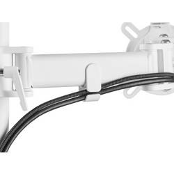 One For All Smart Single white držák na stůl pro monitor 1 Displej: (s) 33 cm (13) - 81,3 cm (32) bílá nastavitelná výška, otočný, nakláněcí