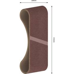 Bosch Accessories 2608606131 2608606131 brusný pás Zrnitost 80 (d x š) 610 mm x 100 mm 3 ks