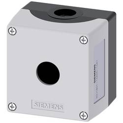 Siemens 3SU1801-1AA00-1AA1 3SU18011AA001AA1 skříňka pro čelní upevnění , čtvercový tvar (d x š x v) 68 x 85 x 85 mm šedá 1 ks