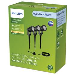 Philips LED 8720169269392 Caper GardenLink LED stropní reflektor LED LED 4.5 W černá