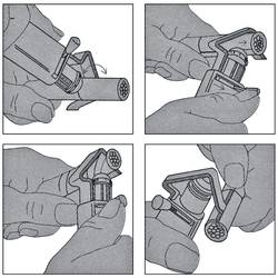 KS Tools 115.1256 1151256 odizolovací nářadí Vhodné pro odizolovací kleště vodič 8 do 28.0 mm 6 do 25 mm²