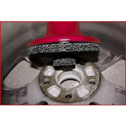 KS Tools 100.5065 Sada centrovacích brus nábojů kol Ø 160 mm, vnitřní Ø 50 mm, 2 ks