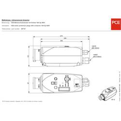 PCE 5571502400 CEE ochranná zástrčka, 16 A, 5pólová, 400 V, 1 ks