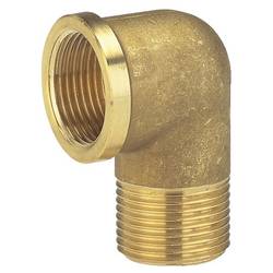 GARDENA 07284-20 mosaz úhlový kus 30,3 mm (1) vnitřní závit, 33,25 mm (1) vnější závit