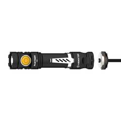 ArmyTek Partner C2 Magnet USB White F07802C LED kapesní svítilna s klipem na opasek, s brašnou napájeno akumulátorem 1100 lm 118 g