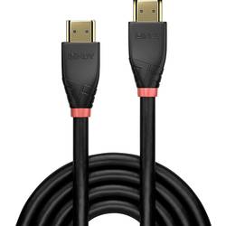 LINDY HDMI kabel Zástrčka HDMI-A, Zástrčka HDMI-A 10.00 m černá 41071 4K UHD, pozlacené kontakty HDMI kabel