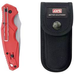 4K5 Tools TK 104 DropPoint Knife 600.104A zavírací kapesní nůž s pouzdrem červená