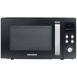 Severin 7752 mikrovlnná trouba černá 900 W funkce grilování, horkovzdušný