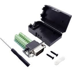 TRU COMPONENTS T1904C096 sada D-SUB kolíkové lišty Pólů: 15 šroubovací 1 ks