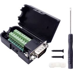 TRU COMPONENTS T1904C096 sada D-SUB kolíkové lišty Pólů: 15 šroubovací 1 ks
