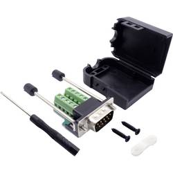 TRU COMPONENTS T190C4088 vestavný konektor D-Sub Pólů: 9 šroubovací 1 ks