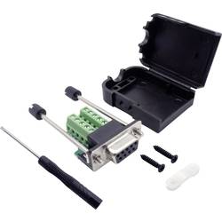 TRU COMPONENTS T190C4089 vestavná zásuvka D-Sub Pólů: 9 šroubovací 1 ks