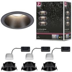 Paulmann 94869 Cole Coin vestavné svítidlo, LED, 6 W, černá