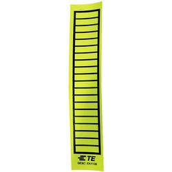 TE Connectivity 6-1768019-9 EK1138 kabelové značení EK 38 x 11 mm Barva aktivního pole: žlutá počet štítků: 20