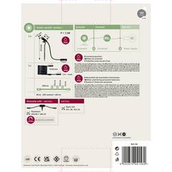 Paulmann Plantini 94156 Osvětlovací systém Plug&Shine LED zahradní reflektor (rozšíření) sada 3 ks LED 7.5 W teplá bílá antracitová