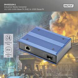Digitus DN-652104-1 LAN konvertor médií 10 / 100 / 1000 MBit/s