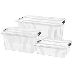 Siena HOME úložný box Anzio 32 l (š x v x h) 385 x 230 x 510 mm 3 ks