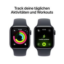 Apple Watch SE 3 GPS 44 mm hliníkový plášť sportovní náramek Midnight S/M