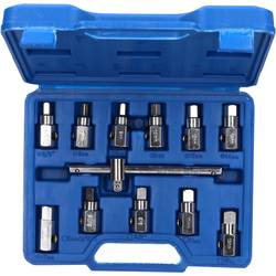 Brilliant Tools BT711150 Sada nástrčných hlavic pro olejové práce, 12 ks