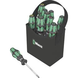 Wera Kraftform 2go 300 sada šroubováků, plochý, křížový PZ, křížový PH, vnitřní šestihran (TX), 11dílná, 05004313001
