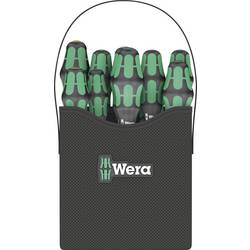 Wera Kraftform 2go 300 sada šroubováků, plochý, křížový PZ, křížový PH, vnitřní šestihran (TX), 11dílná, 05004313001