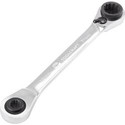 TOOLCRAFT TO-5355795 sada oboustranných ráčnových klíčů Délka klíče (cm) (jen pro nadpis) 10 - 19 mm