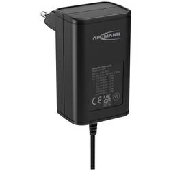 Ansmann 1201-0022 zásuvkový napájecí adaptér, nastavitelný, 12 V/DC, 9 V/DC, 7.5 V/DC, 6 V, 4.5 V/DC, 3 V, 600 mA, 7.20 W